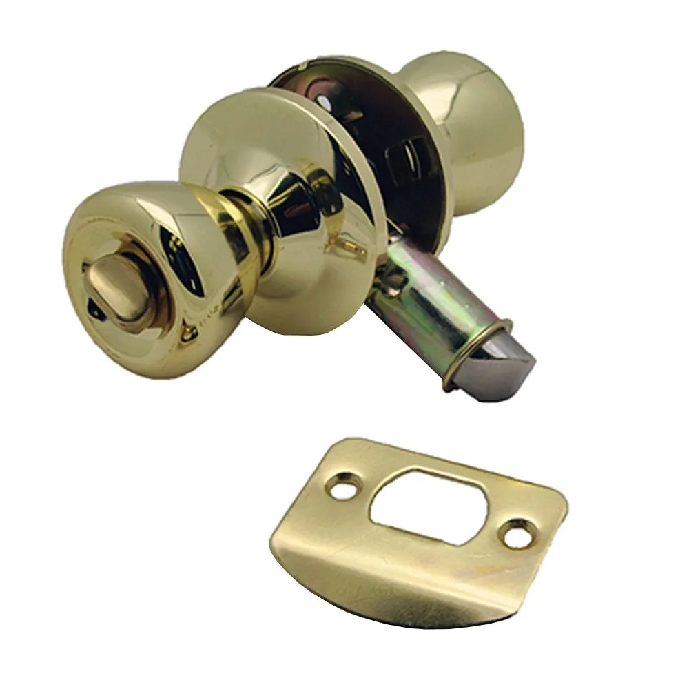 013-202.webp AP Products | Privacy Door Knob Lock Set | 013-202 | Brass
