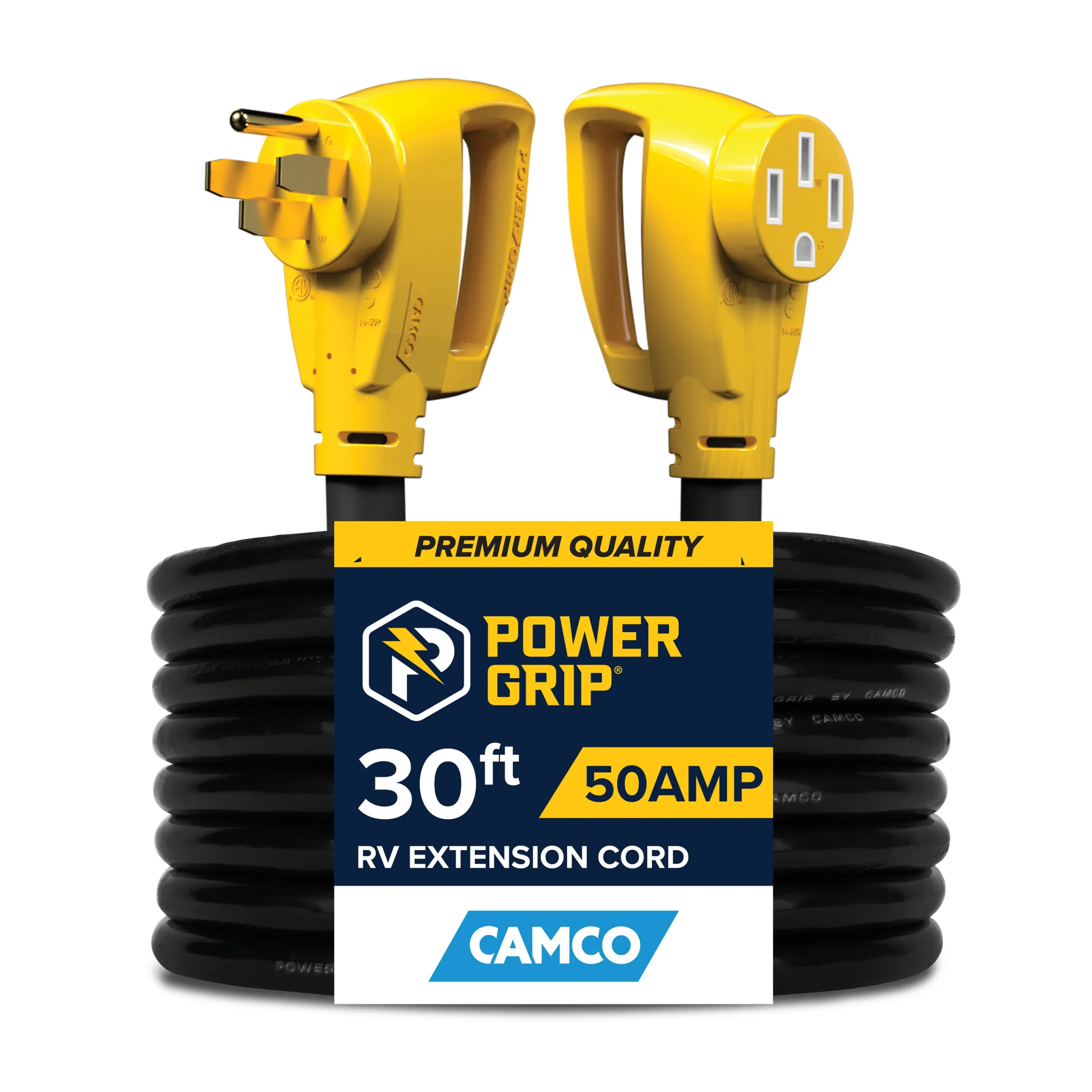 PowerGrip - ExtCord 30' 50A 125-250V/12500W6/8Ga(E/F)cETLus
