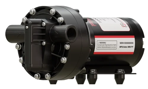 90-5537-1E1-82B-SB-2T.webp Remco 90-5537-1E1-82B-SB Professional Grade 5500 Series 5.3 GPM, 60 PSI On Demand, 12V Sprayer Pump, 1/2" FNPT Ports