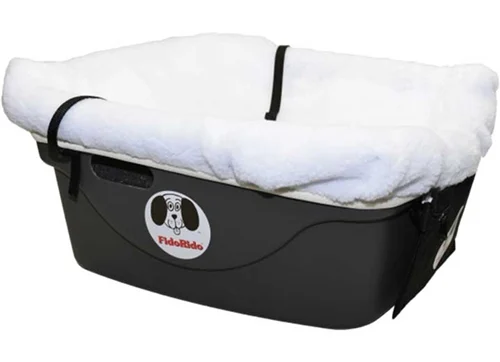 Fido Pet Pet Car Seat - White Serpa-Medium Harness