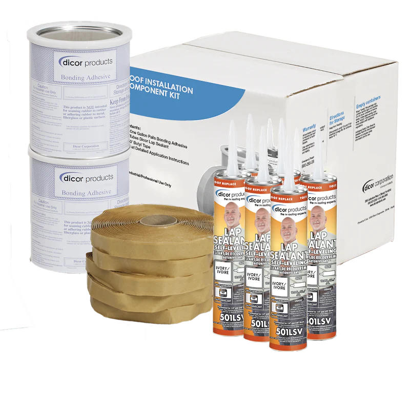 ImageServerAPI_5_1200x1200-1.webp Dicor 401CK-V Roof Installation Kit - Ivory