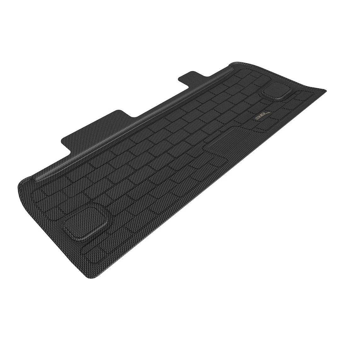 ImageServerAPI_60895897-1488-4fc9-820c-fa95c5d5991e.webp 3D Mats M1KA0631309 Black Thermoplastic Rubber Of Carbon Fiber Texture To Back Of 3rd Seat Cargo Area Liner