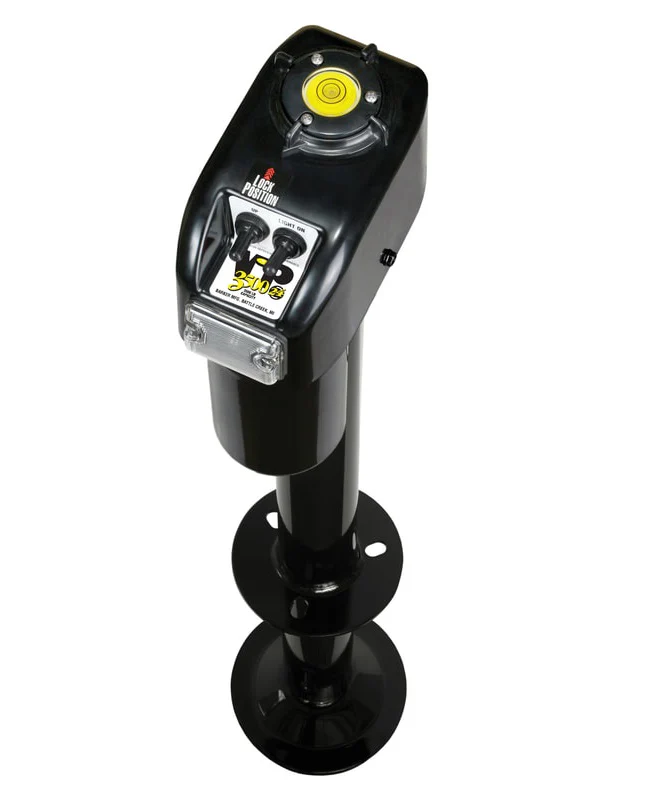Barker Mfg. 32454 3500 Pound Electric Trailer Tongue Jack