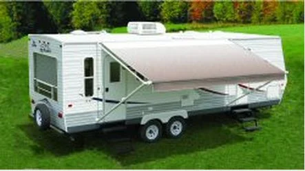 ImageServerAPI_b0917135-5d7a-48b1-bddb-26fb1ae3bf18.webp Carefree RV EA208C00 RV Patio Electric/ Manual Awning , Teal Dune Stripes