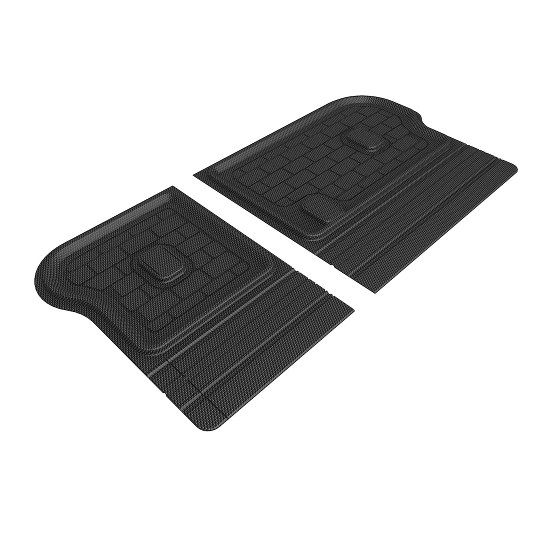 ImageServerAPI_fde59ec3-b4e6-4167-9fba-a1b4769f5160.webp 3D Mats Q1KA0721309 Black Thermoplastic Rubber Of Carbon Fiber Texture To Back Of 2nd Seat Cargo Area Liner