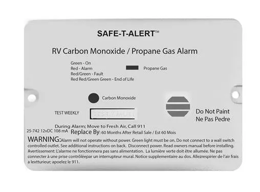 ImageServer_d06e4534-bc3f-4c99-a9d7-18503c078e4c.webp MTI Industries | Mini Dual LP/CO Alarm | Flush Mount | 25-742-WT | White